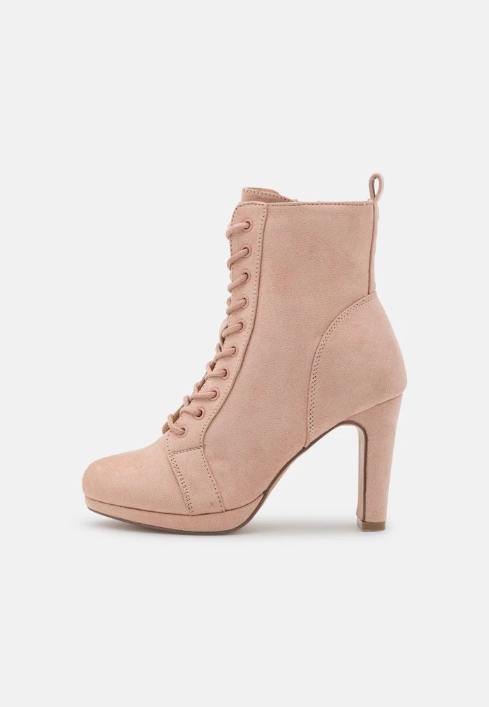 Bottines ANNA FIELD Anna Field High Heeled Ankle Boots Beige Femme | LAX-2230236